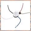 2025 Trend Ceiling Fan Lights Switch Zingear ZE-208S E89885 3 Speed 4 Wire Fan Switch Pull Chain ,Fan Lights Switch