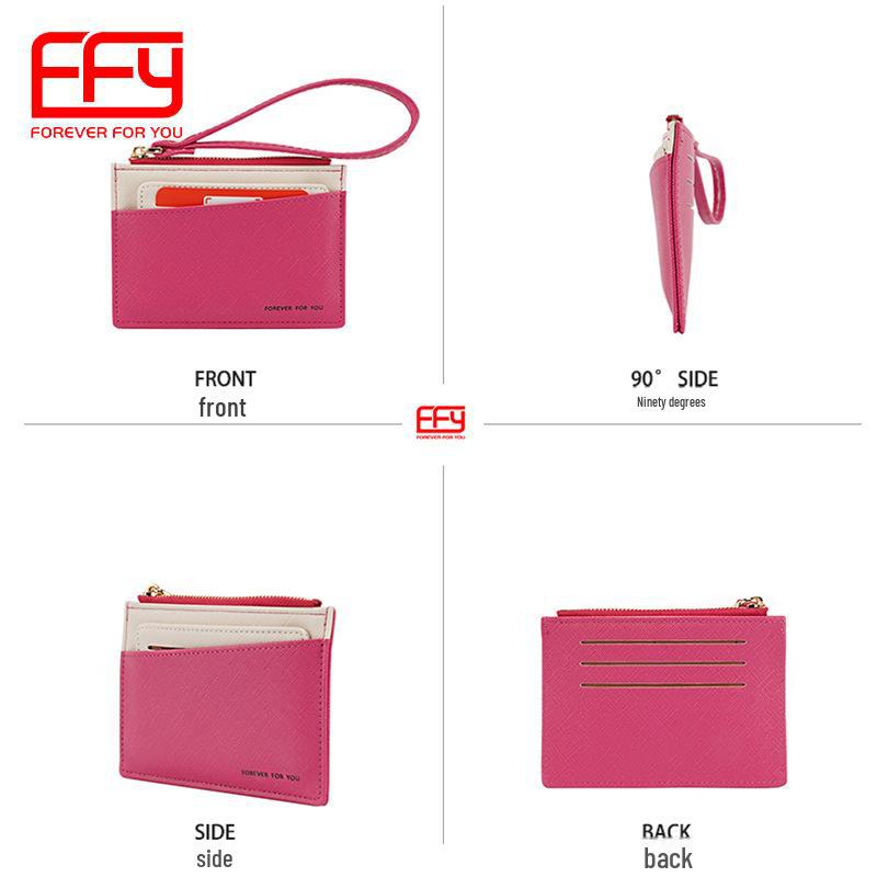 New Japanese & Korean Short Wallet: Solid Color PU, Casual Style, Small Card Holder