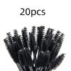 Kit d'outils de brosse à Mascara, brosse à cils jetable à la mode, bobines applicateurs, recourbe-cils, outils de maquillage, 50 pièces