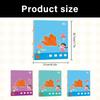 Educational Geometry Workbook Hands on Geometric Shape Activity Book With Folding Geometric Model For Kid Preschooler
