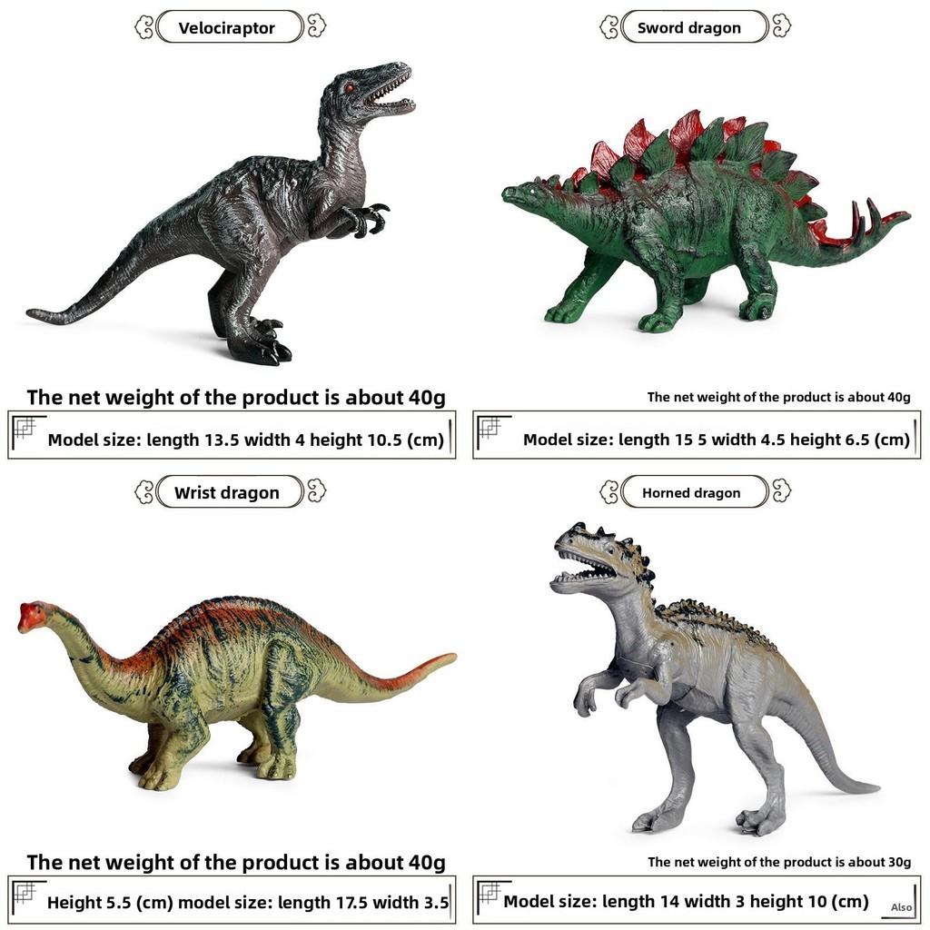 Dinosaur Plastic Figures Model For Kids Educational Decor And Display Playroom