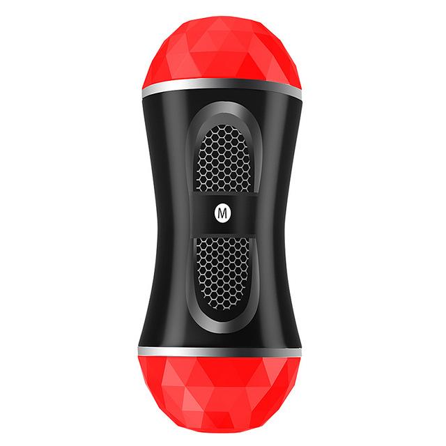 Male Masturbation Penis Oral Sex Sucking Real Soft Vagina Vacuum Masturbation Cup Intimate Sex Toy Man Adult Silicone Material