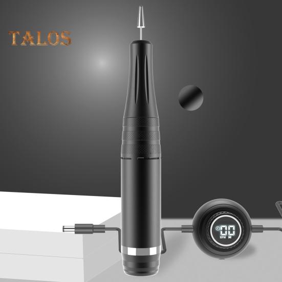 Electric Nail Polisher with 6 Attachments USB Manicure Tool for Fingernails And Toenails High Speed 35000RPM Nail Machine for Home And Salon Use