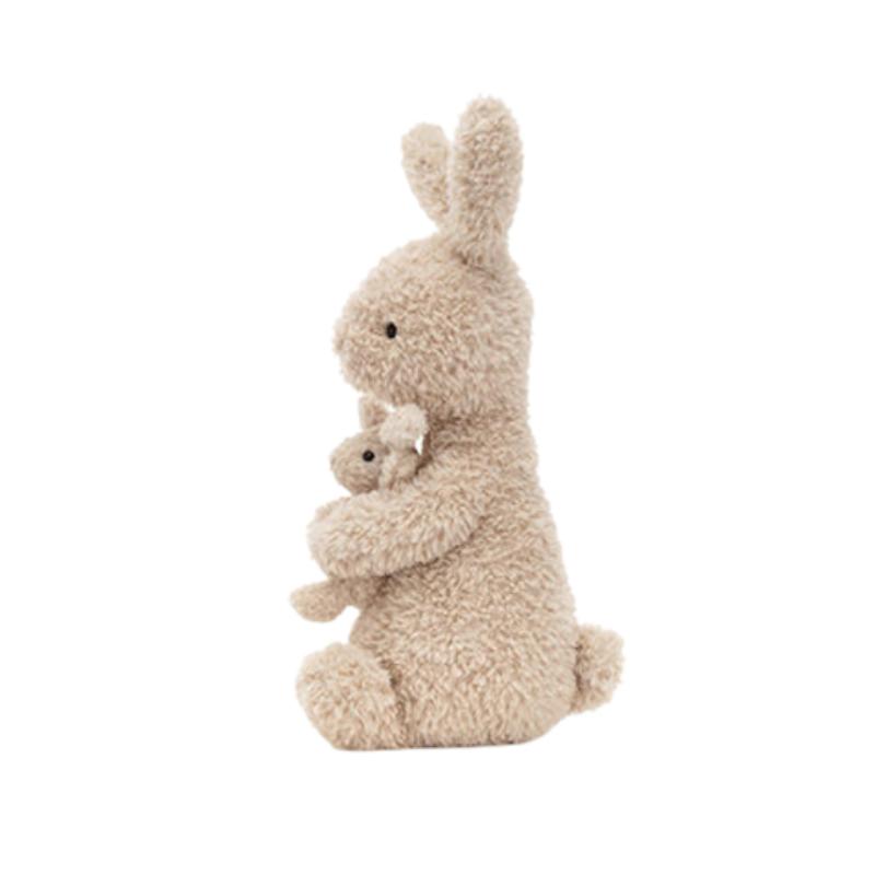 JELLYCAT Bonnie Rabbit Series Animal Hados Rabbit Beige Doll Plush Doll 24cm Tall