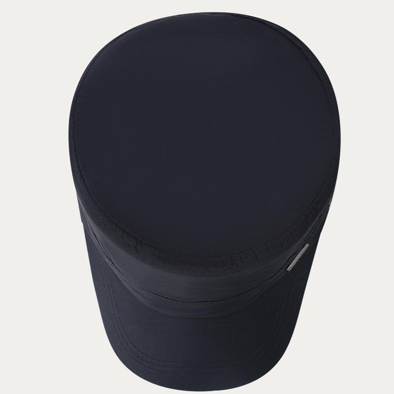 Four Seasons Quick-Drying Flat Top Hat Breathable Sun Hat Outdoor Men's Cap