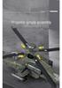 Apache Helicopter Alloy Model Military Toy for Kids