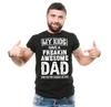 Mina barn har en Jävligt Grym Pappa T-shirt Fars dag Pappa T-shirt Gåva till Pappa Unisex T-shirt