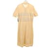 Salvatore Ferragamo Made In Italy Short Sleeve Polo One Piece S Beige Women Used