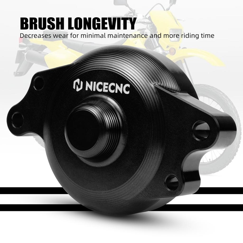 For Suzuki DR650S DR650SE Starter Motor End Cap Aluminum Starter Motor End Cover for Suzuki DR650 S SE 1996-2021 2022 2023 2024