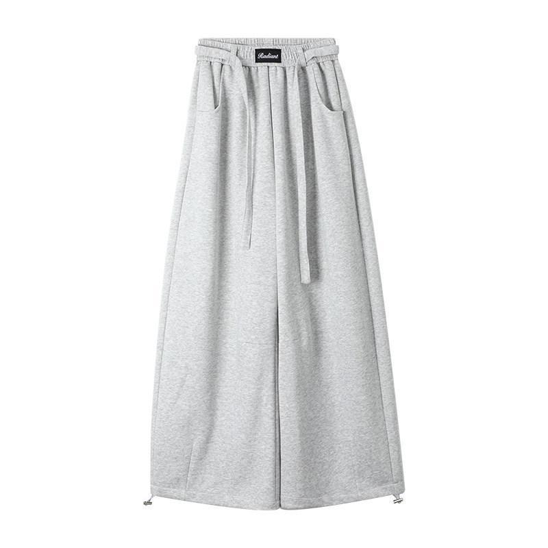 Women's Wide-Leg Casual Pants 2026 Spring/Autumn New Versatile Straight-Leg Slimming Loose Sports Trousers