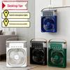 Tragbarer USB-wiederaufladbarer Kühlventilator mit Sprühfunktion für Büro & Wohnheim