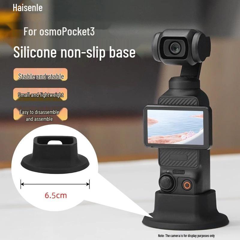 Anti-Slip Silicone Base for DJI Osmo Pocket 3 Camera Accessories