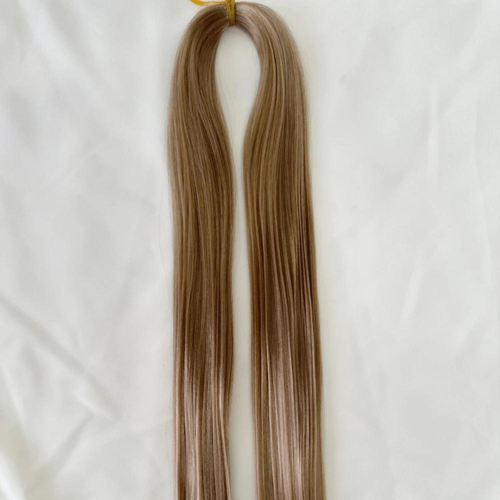 80cm/40g Colorful Series Japan Milk-Silk Doll Hair Wig DIY Repair Decor Toy Sewing Doll Wig Hair Hairline