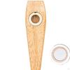 Wooden Kazoo Mouth Kazoos Gift Lightweight Wood Flute Musical Instrument for Guitar Ukulele