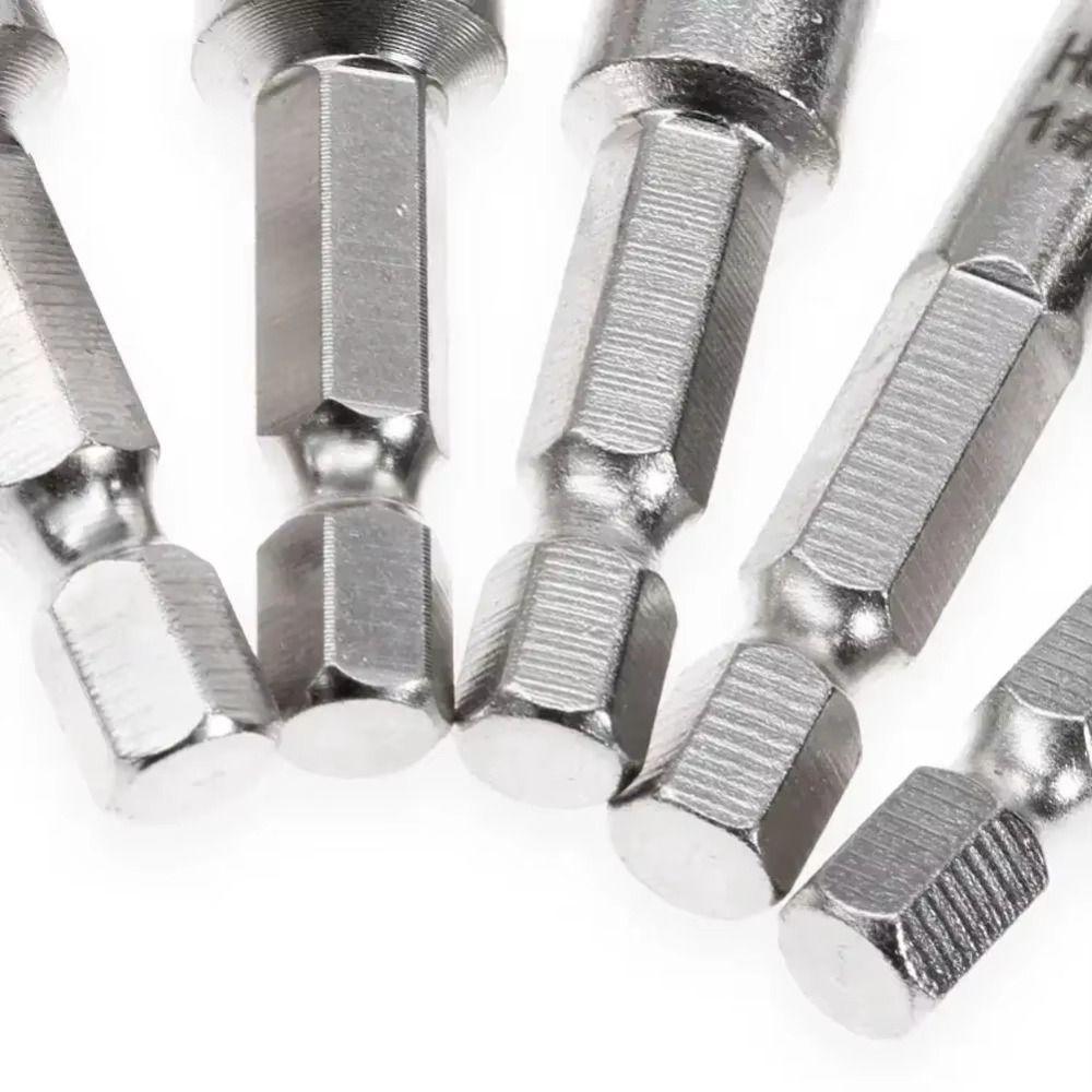 5pcs/set High Hardness Damaged Screw Extractor Thread Demolition Tools Bolt Remover  Home DIY