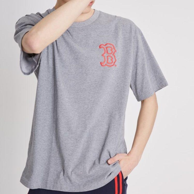 MLB T Shirt Unisex Heather Gray 31TSSJ931-43M
