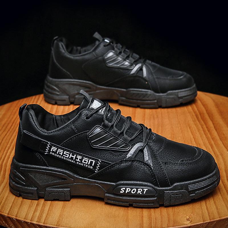 

Мужская обувь для инструментов, модные уличные ботинки на платформе, мужская повседневная удобная дышащая обувь, нескользящая обувь на шнуровке для мужчин, кроссовки 39