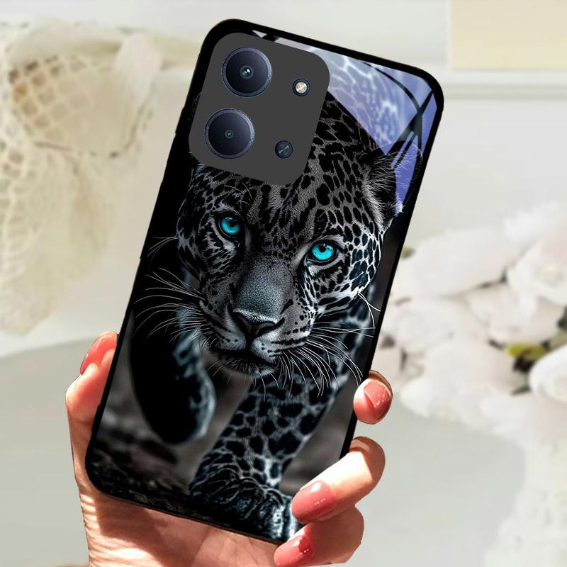 Etui Do Xiaomi Redmi 15C 4G Global Case Luksusowe Szkło Hartowane Ochrona Aparatu Tylna Pokrywa Do Redmi15C 15 C Odporne na Wstrząsy Fundas