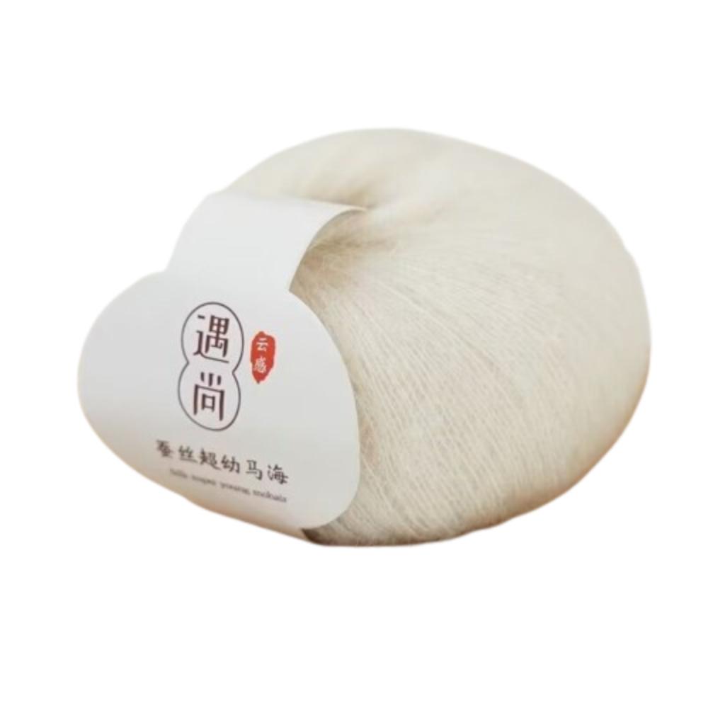 Warm Baby Wool Crochet Yarn 20g/140m Soft Thin Wool Yarn High Content Mohair Yarn  Scarf