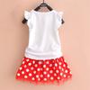 Cute Toddler Baby Girls Clothes Set Long Sleeve T-Shirt And Pants Kids 2pcs Outfits