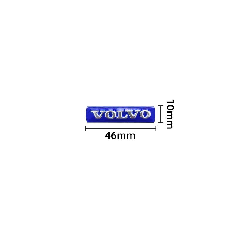 

for Volvo XC40 XC90 V40 C30 S40 V90 V60 XC60 S80 S60 S90 V70 XC70 Accessories 3D metal Steering wheel sticker grilles Stickers