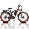 KETELES K800Pro Dubbele 1000W 2000W All Terrain 26x4.0 Dikke Band Hydraulische Schijfrem Elektrische Fiets