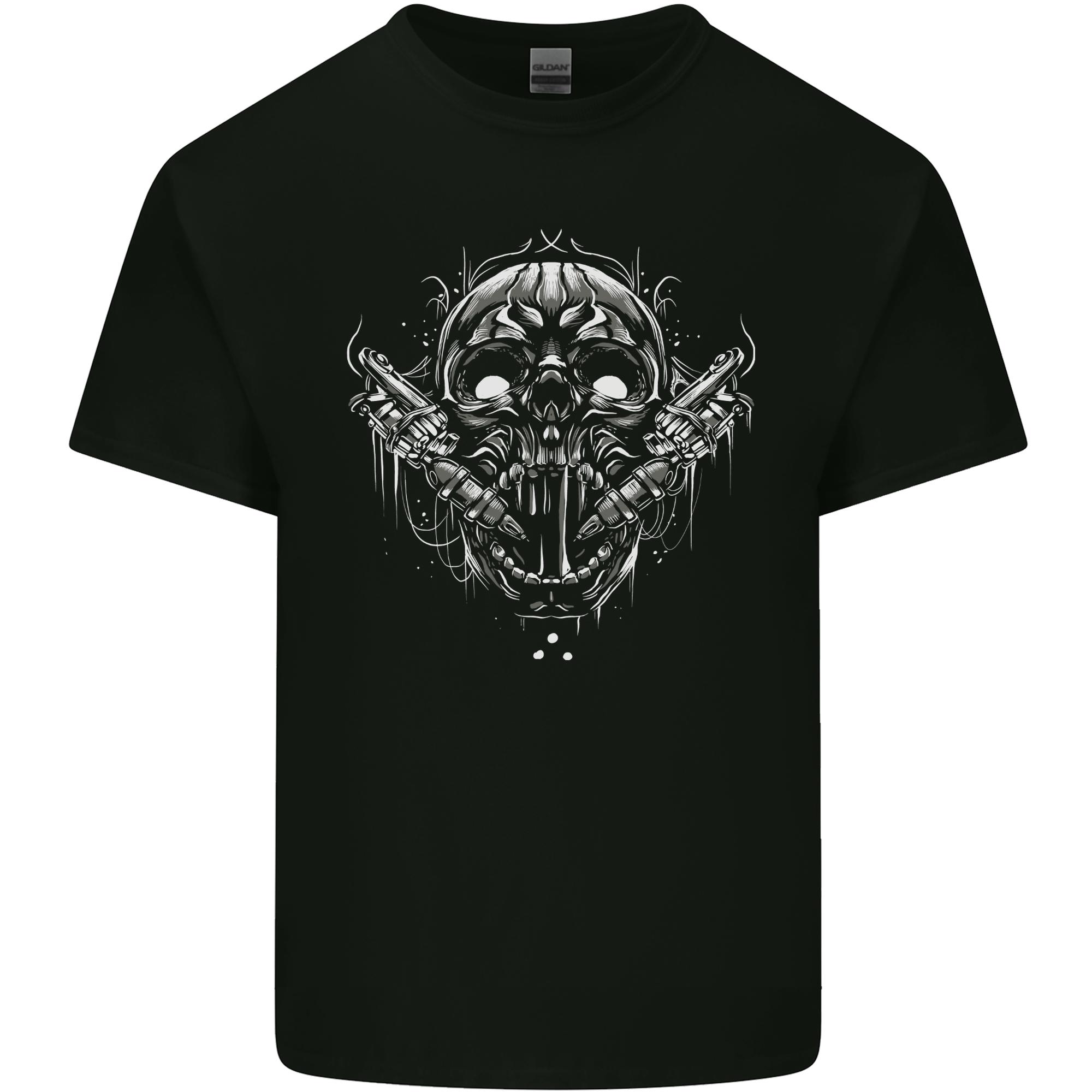Tattoo Artist Skull Tattooist Unisexs Light Cotton TShirt S