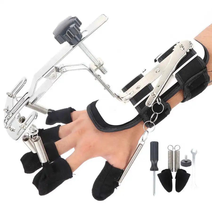 Hand Physiotherapy Rehabilitation Training Equipment Medical Wrist Finger Splint Orthosis Tendon Strength Recovery Exerciser