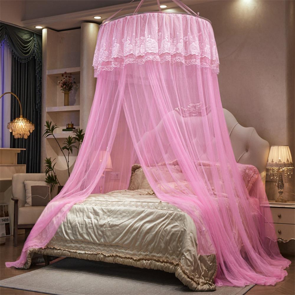 Anti-bug Dome Mosquito Net Lace Bed Canopy Practical Hanging Princess Mosquito Net  Summer