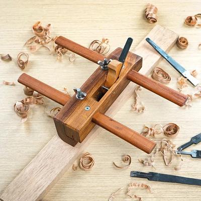 For Precision Trimming and Grooving 175mm Rosewood Woodworking Planer Adjustable Hand Planer High-Speed Steel Blade