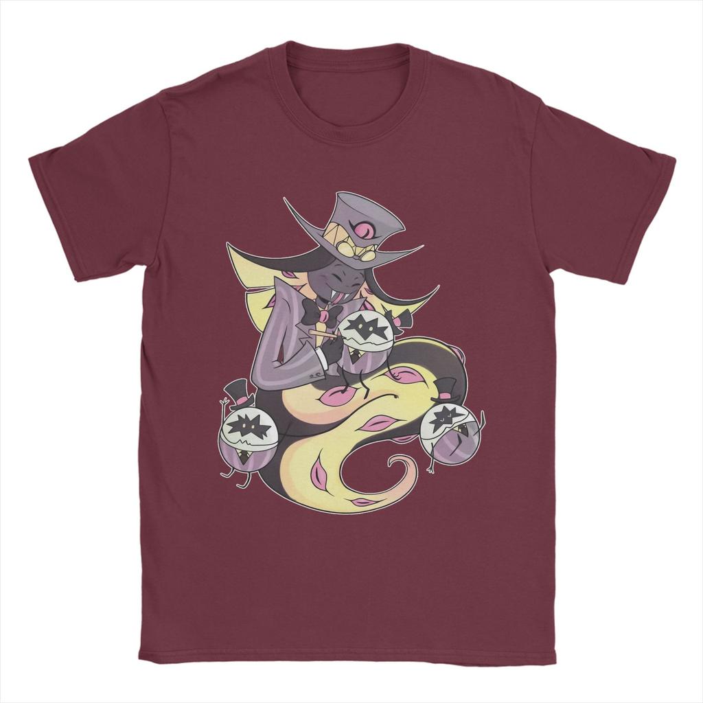 Men's Sir Pentious Hazbins Hotels T Shirts  Pure Cotton Clothes Casual Short Sleeve Round Neck Tees Summer T-Shirts