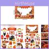Chinese New Year Paper Photo Booth Props Set With Festive Horse Frames For Celebration Events