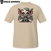 Chibi Vampire Skeleton T-Shirt Mens Womens Tees Top | Cute Gothic Bat-Winged Undead | Cartoon Tee