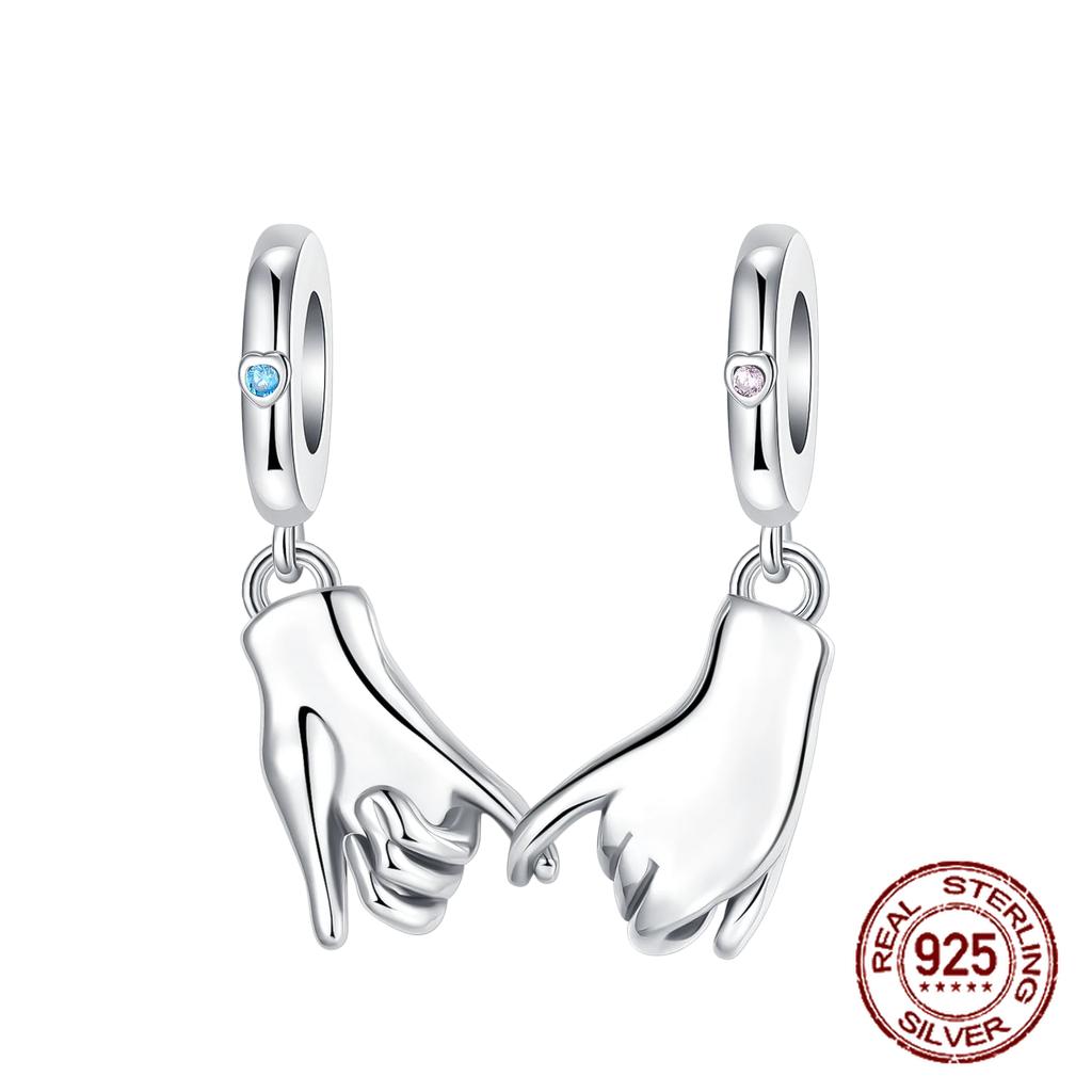 925 Silver Family Grandma Love You Mother Beads Pandent Charm Fit 4MM Hole Diameter Bracelet DIY Bead Ms Jewelry Gift