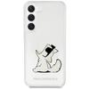 Karl Lagerfeld KLHCS23MCFNRC S23+ S916transparent hardcase Choupette Fun