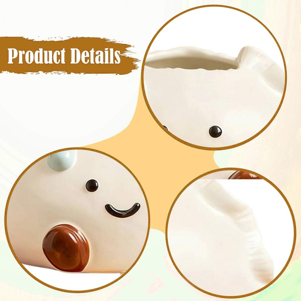 Ceramic Tissue Box Cover Holder Storage Container Napkin Dispenser for Living