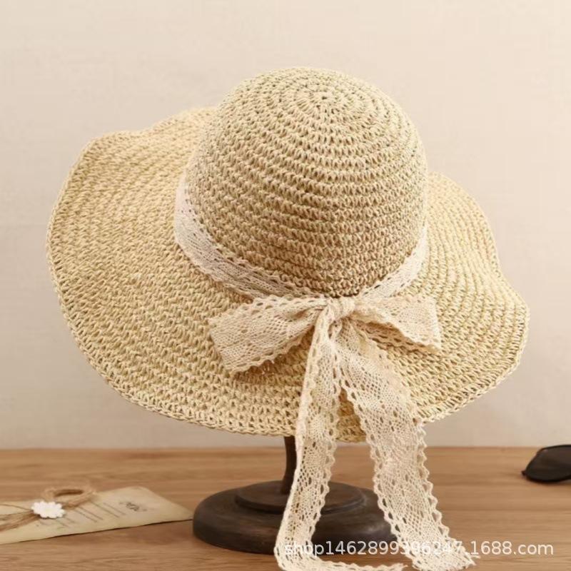 

Шляпа пасторальная приморская фотография пляжная соломенная шляпа летняя дорожная соломенная шляпа женская летняя приморская защита от солнца универсальная