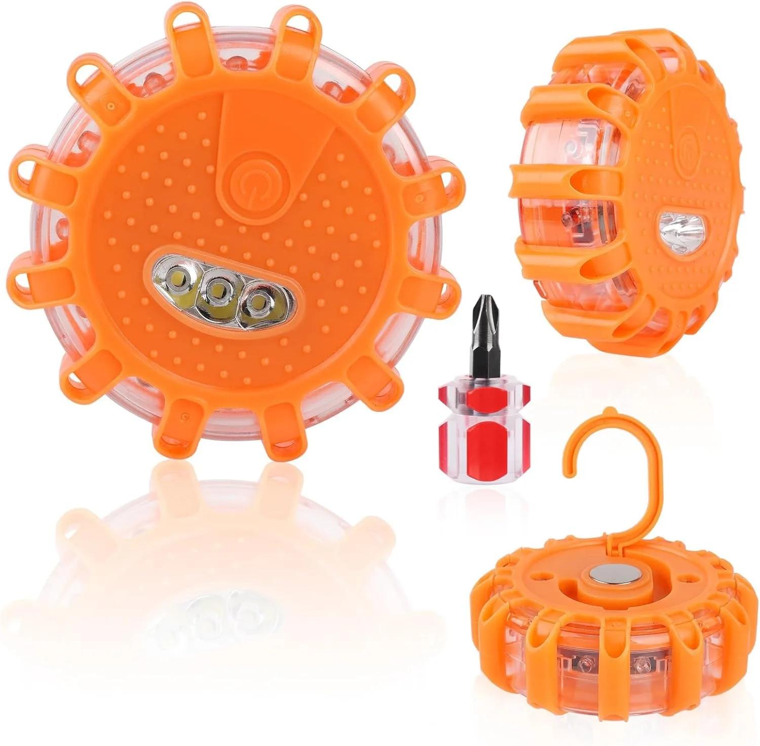 

Сигнальные лампы Аварийное освещение Придорожный проблесковый маячок Дисковый проблесковый маячок Предупреждающий комплект с магнитным дорожным предупреждающим мигающим маячком