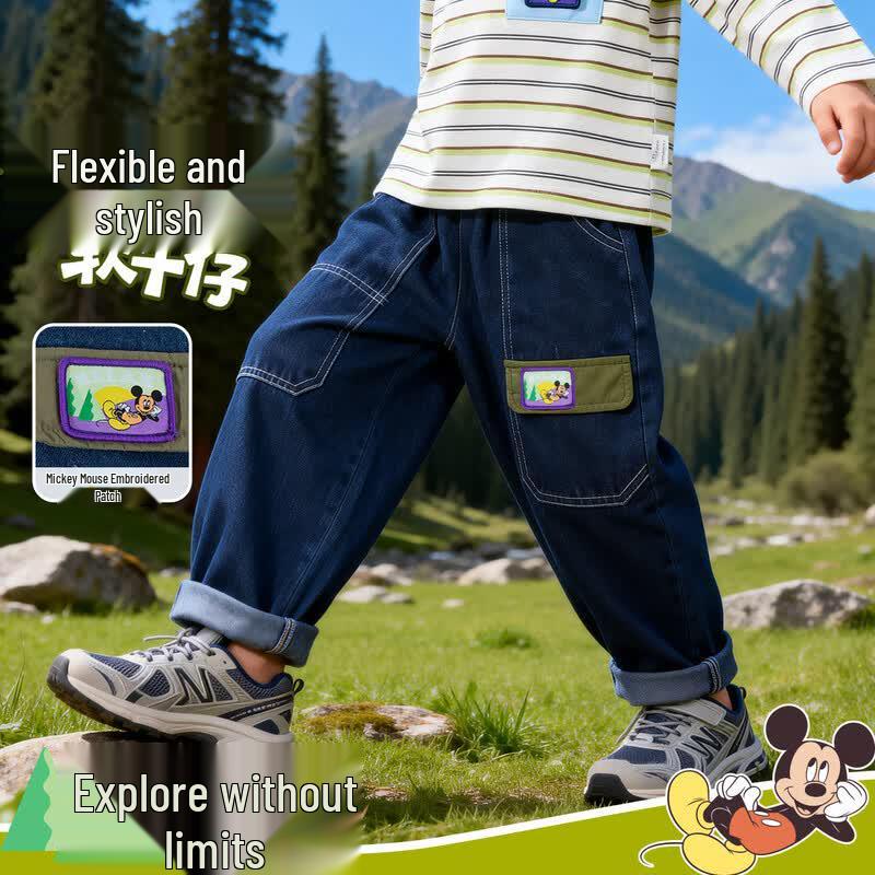 Disney Mickey Big Pocket Boys' Denim Jeans