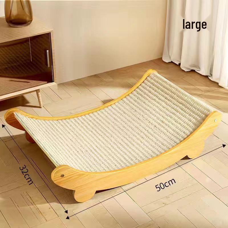 Sisal Cat Scratcher: Durable, Non-Shedding Large Cat Claw Board & Nest - Anti-Scratch Sofa Protector Mat
