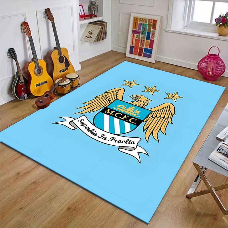 1 stuk Voetbalteam (76) Ontwerp Bedrukt Vloerkleed Tapijt voor Slaapkamer Woonkamer Huisdecoratie Kleden Mat Antislip Mat Kleed voor Bedzijde