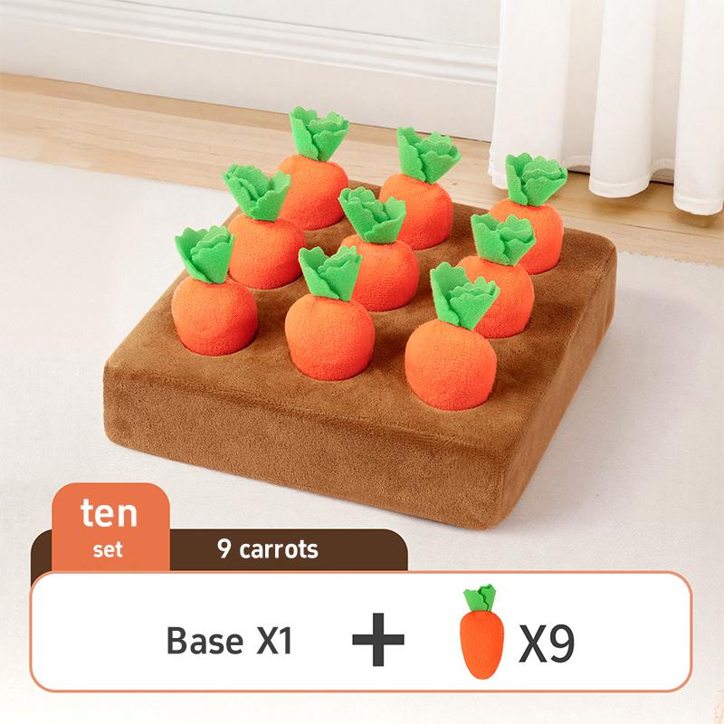 

Snuffle Mat For Dogs Interactive Enrichment Funny Toys Pet Carrot Puzzle Toy Dog Activity Mat For Boredom Relief Foraging