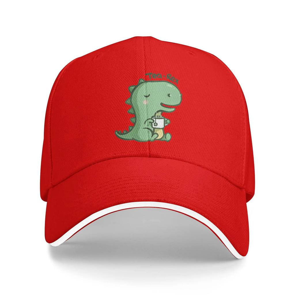 Tea Rex Casual Baseball Cap Summer Kawaii Trucker Hat Sun Outdoor Sport Snapback Cap Unisex Women Stylish Baseball Caps