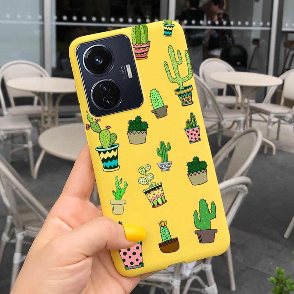 Cute Animal Cartoon Case For Vivo Y55 4G 5G Cases Luxury Silicone Cover For Vivo Y75 4G 5G Fundas Silicone Cool Style Bumper
