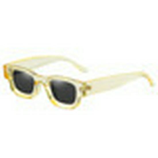 Trendy Women's Retro Round Frame Anti-UV Sunglasses