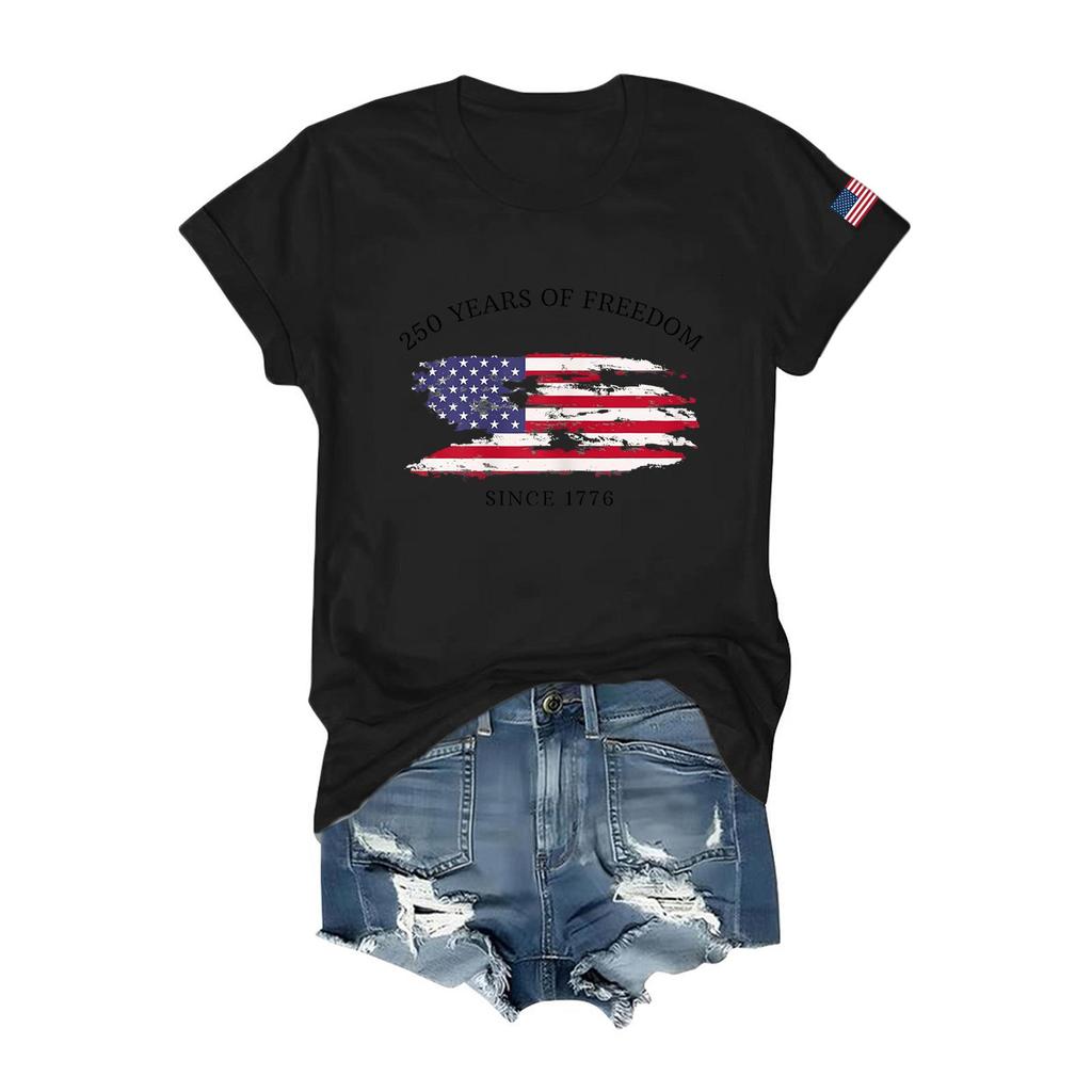Womens T Shirts Short Sleeve Shirts Pullover Summer Spring Tops Blouses