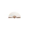 Large Chinese Folding Rice Paper Hand Fan for DIY Painting Calligraphy Decorative Traditional Craft Vintage Carving Bamboo Bone 13 Inches