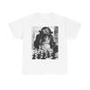 Monkey Playing Chess Funny Graphic T Shirt Unisex Heavy Cotton Tee Unisex T-Shirt