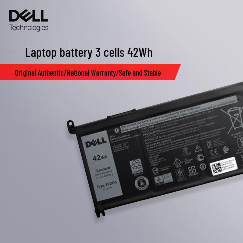 Dell Original Laptop Battery for Inspiron/Vostro (3-cell 42Wh)