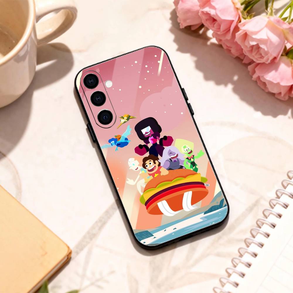 LGBTQ S-Steven U-Universe Phone Case For Samsung Galaxy A73,A72,A71,A70,A53,A52,A51,Others Soft Black Shell